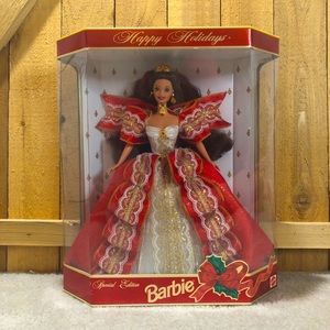 1997 Mattel Special Edition Happy Holidays Barbie